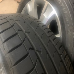 三菱デリカD5純正タイヤホイール4本セットの画像
