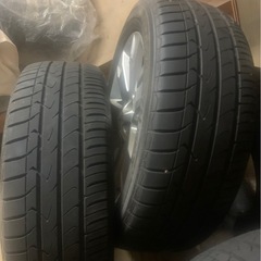 三菱デリカD5純正タイヤホイール4本セットの画像