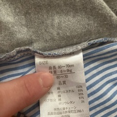 ベビー　半袖　Tシャツ　60 70センチの画像