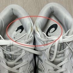 バスケットシューズ　アシックス　25.0cmの画像