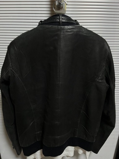 本革 ロイヤル シングルライダースジャケット 羊革 シープスキン