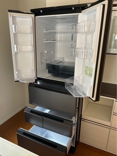 SHARP ノンフロン冷凍冷蔵庫SJ-MF50J-H