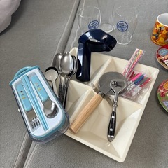【レア！非売品ありまとめ売り】キャラクター食器・カトラリーセット）の画像