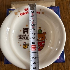 阪急三番街  2016 クリスマス リラックマ お皿 10個セット　の画像