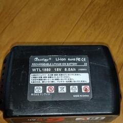 マキタ互換バッテリー 数回使用品の画像