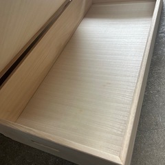 桐タンス　桐衣装ケース2段の画像
