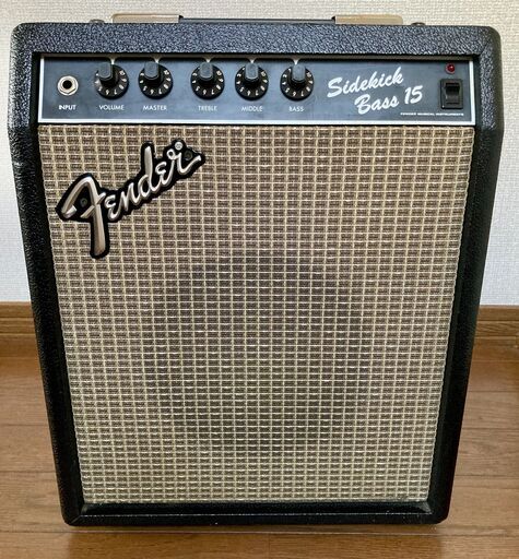 Fender Sidekick Bass 15 ベース用アンプ 作動OK メンテ済み日本