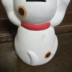 ねこちゃん　開運　貯金箱　置物でも。の画像