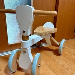 木製バイクの画像