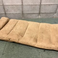 布製 座椅子 3個所 多段階リクライニング ブラウン 幅80cm～135cm×奥行60cm×高さ10cm～70cm の画像