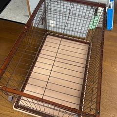【取りに来て頂ける方】犬用ケージの画像