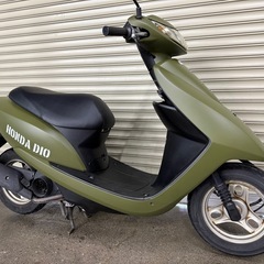 HONDA ホンダ Dio ディオ 4ストAF62 現状 実働車両 モスグリーン ミリタリー の画像