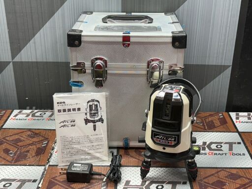 【中古】ムラテック KDS ATL-66 レーザー墨出器 ACコード付き ※未校正の為ジャンク品扱い