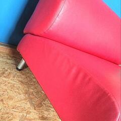 ソファ 赤色の画像