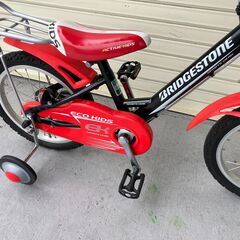 リサイクル自転車(2411-28) 子供用サイクル(ﾌﾞﾘﾁﾞｽﾄﾝ) 16ｲﾝﾁの画像