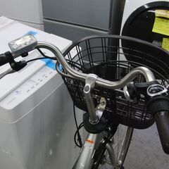 ヤマハ 電動アシスト自転車 26インチ PAS With 12.3Ah 3段変速 充電器 荷台 電動自転車 YAMAHA 店頭引き渡し歓迎 札幌 手稲の画像