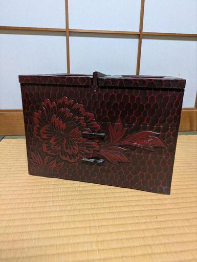 鎌倉彫 乱れ箱 入れ子 昭和レトロ アンティーク