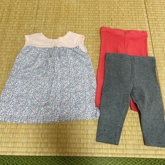 ネクストベビー　チュニックレギンスセット　9-12ヶ月