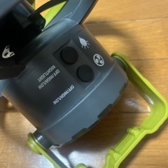 ライト付きアウトドアファンの画像