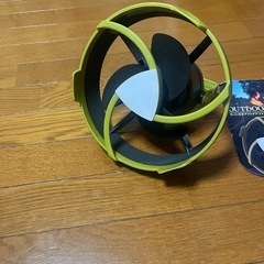 ライト付きアウトドアファン