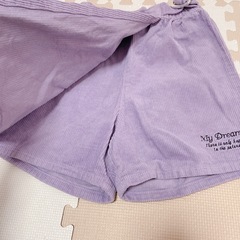 160cm コーデュロイ ショートパンツの画像