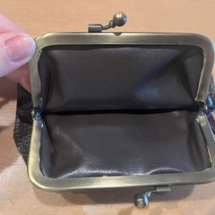 未使用　がま口財布の画像