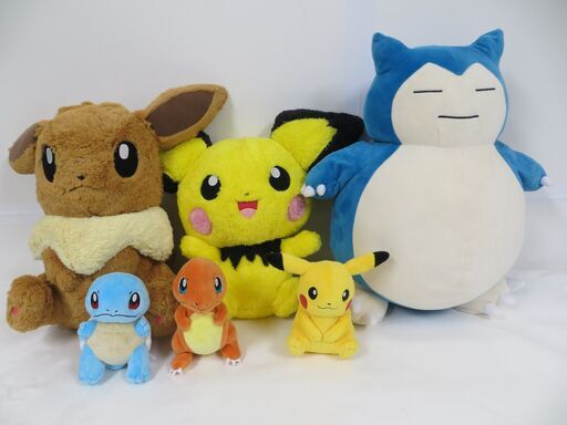 ポケットモンスター ポケモン ぬいぐるみ まとめて6体セット