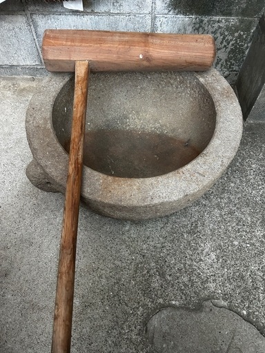 石臼 杵