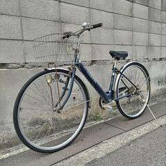 27インチ　自転車　外装6段変速付