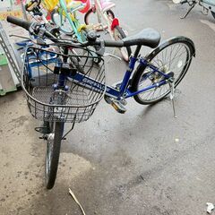 GERALDIE ジュニアサイクル 22インチ 切り替え付き 青系