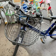 GERALDIE ジュニアサイクル 22インチ 切り替え付き 青系の画像