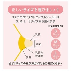 メデラ 乳頭保護器 コンタクトニップルシールド Sサイズの画像