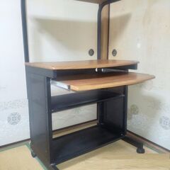 木製パソコンラック（無料でお譲り！）