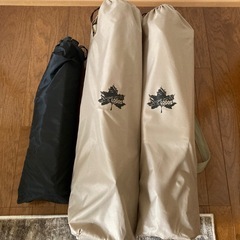 [決まりました]ロゴス　ポータブルダイニングチェア　2点　アルミローテーブル　美品の画像