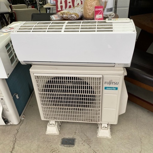 [美品]Fujitsu エアコン AS-B22K-W 美品]Fujitsu エアコン AS-B22K-W 富士通ゼネラル AS-B22K-W ノクリアB