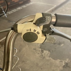 自転車　前後バスケット付きの画像