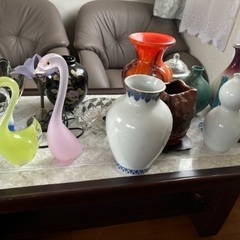 【取引中】花瓶、置物、ランプ