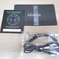 RAZER KRAKEN Black/黒 ゲーミングヘッドセット アナログ接続 PC MAC PS4 Switch XBOX ONE スマートフォン対応 苫小牧西店の画像
