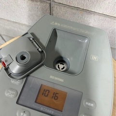 A483♻️アイリスオーヤマ IHジャー炊飯器「RC-IL30-G」ピスタチオグリーン 2023年製 3合炊きの画像