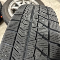 軽自動車などに　155/65R14 スタッドレスタイヤ付き4本セットの画像