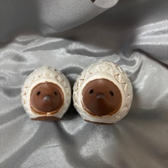 北欧風　ハリネズミ　ソルト&ペッパーの画像