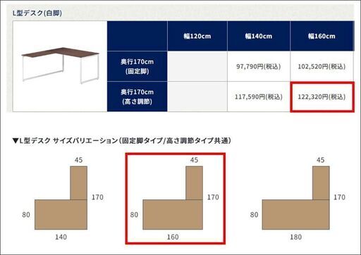 ガラージ ファンドニーGX L型デスク 単体【引取限定・現状渡し】カグマニア