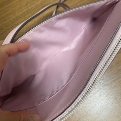 ピンク　coach bag ショルダーバッグの画像