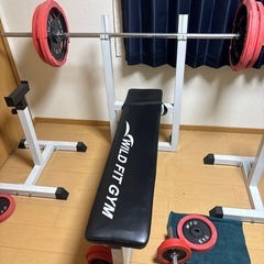 ベンチプレスセット (こう) 弥生のコスメ/ヘルスケアの中古