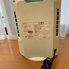 脱衣場などに　足元ファンヒーター②の画像