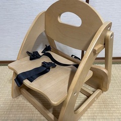 木製ローチェアの画像