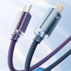 【新品】20w TypeC to lightningケーブル★2m★紫★ライトニングケーブル★iPhone★の画像