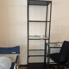 【直接取りに来れる方】IKEA VITTSJÖ シェルフユニット