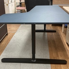 S281 ⭐ IKEA イケア BEKANT  ベカント 昇降コーナーデスク 右コーナー 幅160cm USEDの画像