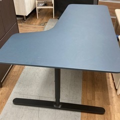 S281 ⭐ IKEA イケア BEKANT  ベカント 昇降コーナーデスク 右コーナー 幅160cm USEDの画像